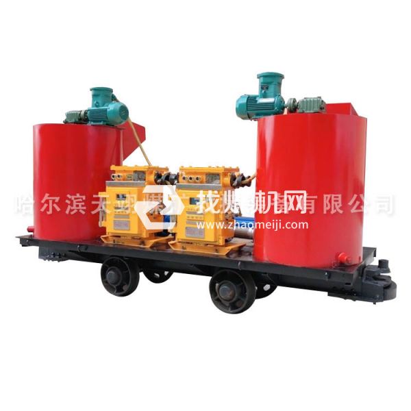 ZHJ-130/1.2-G 煤礦用注漿泵注漿裝置 雙料雙攪拌注漿機廠家 內蒙古