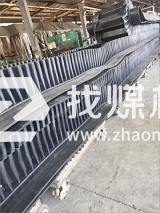 大傾角耐熱擋邊帶 鋼絲繩芯波紋帶