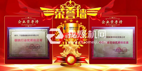 寧波鐳速激光科技有限公司企業(yè)榮譽資質